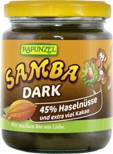 KREM ORZECHOWO-CZEKOLADOWY SAMBA BIO 250 g - RAPUNZEL