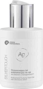 Silver Touch oczyszczający żel antybakteryjny do rąk ze srebrem monojonowym 100 ml Invex Remedies