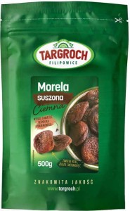 Morela suszona ciemna 500g Targroch