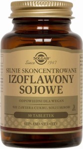 Izoflawony sojowe 38mg 30 tabletek Solgar