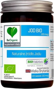 JOD BIO 100 TABLETEK (150 mcg) - BE ORGANIC
