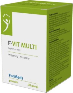 F-Vit Multi Witaminy i minerały 30 porcji 47,75g ForMeds