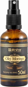 Olej moringa 100% nierafinowany tłoczony na zimno 50ml MyVita