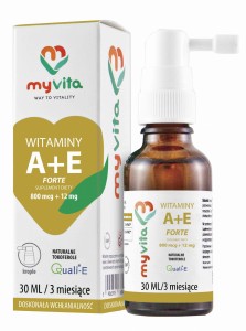 Witamina A 800mcg + E 12mg Forte 30ml krople MyVita