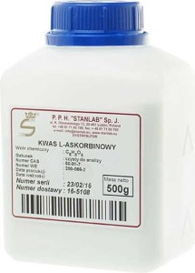 Kwas L-askorbinowy witamina C CZDA 500g STANLAB