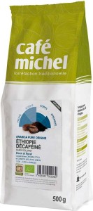Kawa ziarnista bezkofeinowa arabica etiopia Fair Trade Bio 500 g - Cafe Michel
