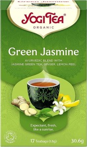 HERBATA ZIELONA JAŚMINOWA (GREEN JASMINE) BIO (17 x 1,8 g) 30,6 g - YOGI TEA