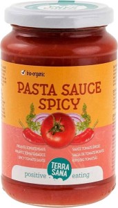 SOS POMIDOROWY PIKANTNY BIO 340 g - TERRASANA
