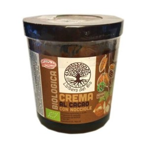Krem czekoladowy z orzechami laskowymi wegański BIO 200 g Gandola