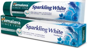 Pasta wybielająca Sparkling White bez fluoru 150g HIMALAYA