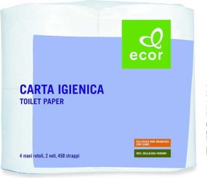 Papier toaletowy 4 rolki Ecor