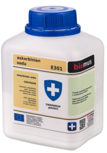 Askorbinian sodu 250g BIOMUS