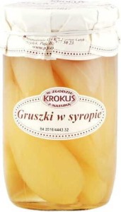 Gruszka w syropie 720g Krokus