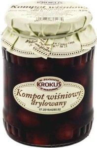 Kompot wiśniowy 700g Krokus