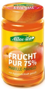 MUS MORELA - MANGO (75% OWOCÓW) BIO 250 g - ALLOS