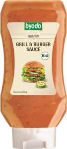 Sos Grill & Burger bez glutenu BIO 300 ml Byodo