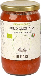 SOS POMIDOROWY Z GRILLOWANYM CZOSNKIEM BIO 680 g - PASTIFICIO DI BARI