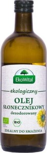 Olej słonecznikowy do smażenia BIO 1 l EkoWital