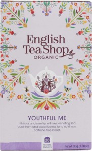 Herbatka ziołowa Youthful Me 20x1,5g BIO 30 g English Tea Shop
