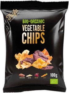 CHIPSY WARZYWNE SMAŻONE BIO 100 g - TRAFO