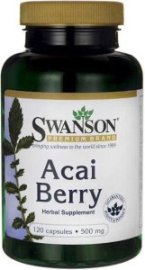 Acai Acai Berry 500mg 120 kapsułek SWANSON