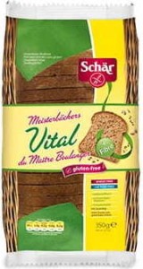 Meisterbackers Vital chleb wieloziarnisty bezglutenowy 350 g Schar