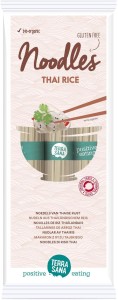 MAKARON (RYŻOWY Z RYŻU TAJSKIEGO) BEZGLUTENOWY BIO 250 g - TERRASANA