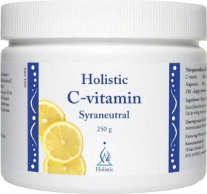 Witamina C L-askorbinian magnezu proszek C-vitamin Syraneutral 1000mg 250g Holistic