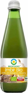 SOK IMBIROWY NFC BEZGLUTENOWY BIO 300 ml - BIO FOOD