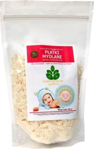 Płatki mydlane naturalne hipoalergiczne jakości kosmetycznej dla niemowląt i osób ze skłonnością do alergii 300g Mydlarnia Powrót do natury