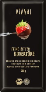 KUWERTURA GORZKA DO GOTOWANIA BIO 200 g - VIVANI