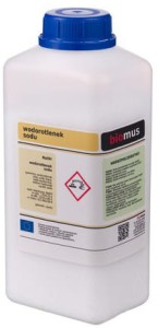 Wodorotlenek sodu Soda kaustyczna granulki 1kg BIOMUS
