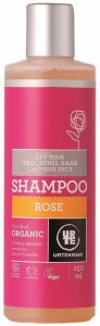 Szampon różany do włosów suchych BIO 250 ml Urtekram