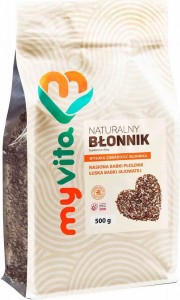 Naturalny błonnik nasiona babki płesznik i łuska babki jajowatej 500g MyVita