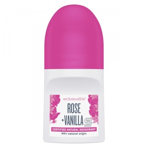 Dezodorant w kulce róża-wanilia 50ml Schmidts