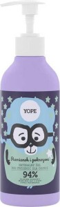Naturalny odżywczy żel pod prysznic dla dzieci Rumianek i pokrzywa 400ml Yope