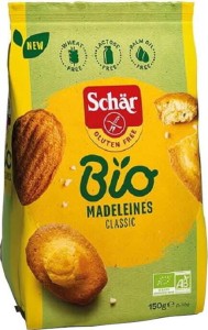 Madeleines classic babeczki bezglutenowe BIO 150 g Schar
