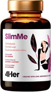 SlimMe 4Her Formuła wspierająca odchudzanie 60 kapsułek HealthLabs