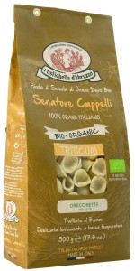 MAKARON (SEMOLINOWY) MUSZELKI BIO 500 g - RUSTICHELLA DABRUZZO