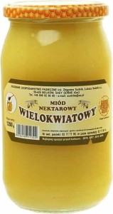 Miód wielokwiatowy 1200g Rodzinna Pasieka Sudnik