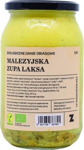 MALEZYJSKA ZUPA LAKSA BIO 900 ml - ZAKWASOWNIA