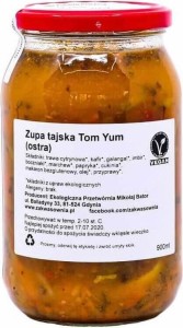 ZUPA TAJSKA OSTRA TOM-YUM BIO 900 ml - ZAKWASOWNIA