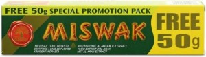 Pasta ziołowa do zębów Miswak meswak 120g DABUR