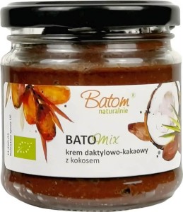 KREM DAKTYLOWO - KAKAOWY Z OLEJEM KOKOSOWYM BIO 200 g - BATOM