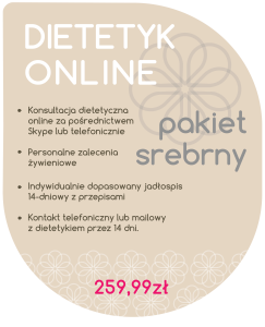 Dietetyk Online - Pakiet Srebrny