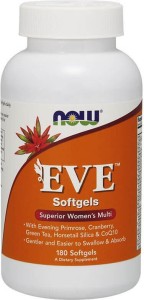Witaminy i minerały Eve Superior Women's Multi 180 kapsułek NOW FOODS