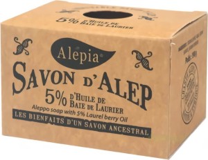 MYDŁO ALEP 5% OLEJU LAUROWEGO 190 g - ALEPIA