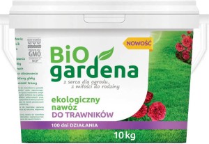 NAWÓZ DO TRAWNIKÓW EKO 10 kg - BIO GARDENA