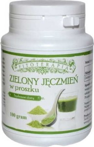Zielony jęczmień w proszku młody jęczmień 100g GorVita