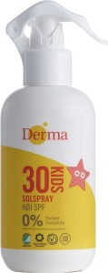 Spray słoneczny dla dzieci SPF 30 200 ml Derma SunKids